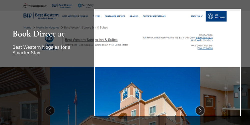 Book Direct at Best Western Nogales for a Smarter Stay